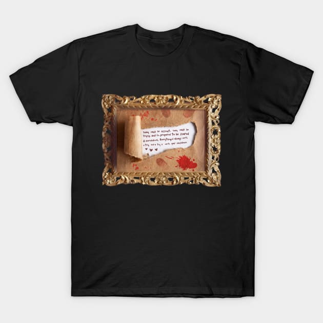 I'm Prepared to be Scared and Overwhelemed T-Shirt by The Ghost Factory